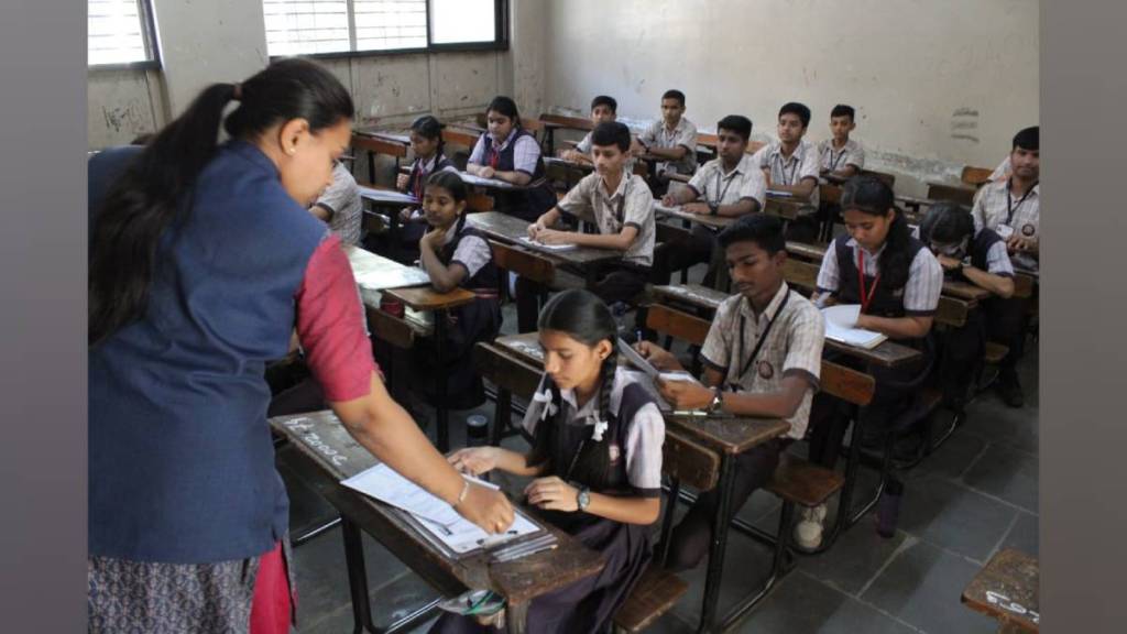 nashik first day of Class 10 exams attempts to provide copies occurred in Yeola