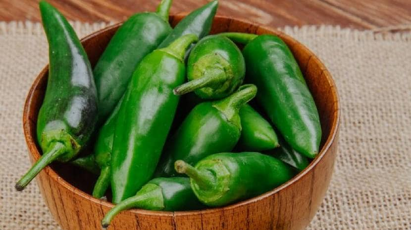 benefits of eating green chili