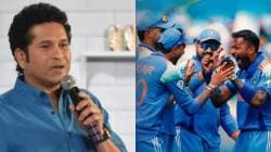 Sachin Tendulkar On Ind Vs Pak : भारतीय संघाच्या कामगिरीने सचिन तेंडुलकरही झाला अवाक्, कौतुकाचे बांधले पूल, म्हणाला, “एका बहुप्रतिक्षित सामन्याचा…”