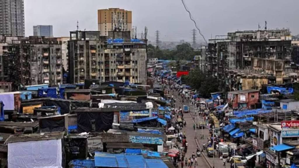 Dharavi , rehabilitation , buildings , railway,