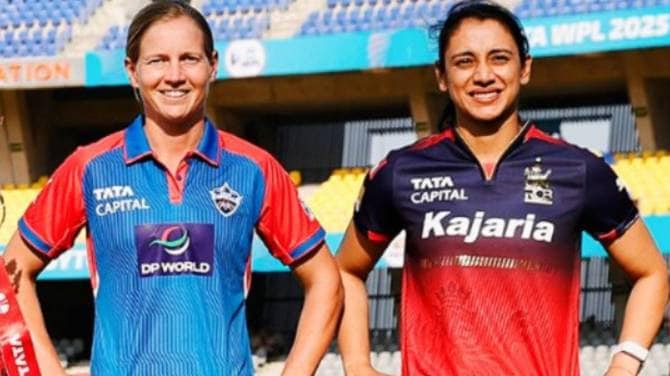 DC vs RCB WPL 2025 Live Match Updates