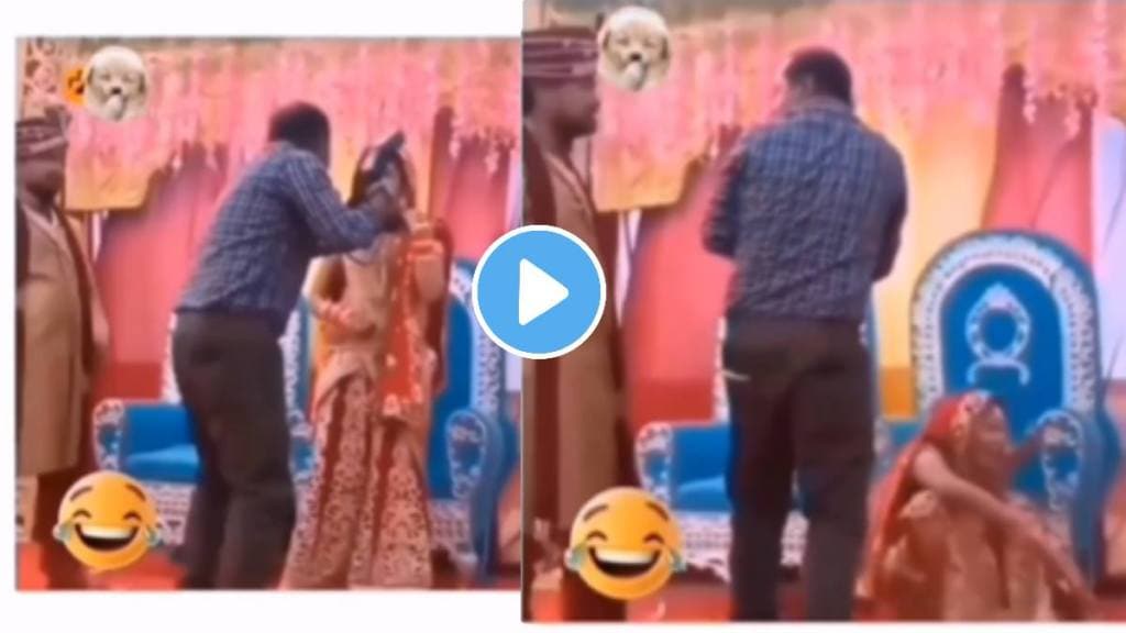 Cameraman was continuously touching the bride then angry groom slap photographer video goes viral