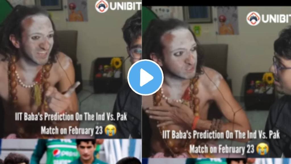 IND vs PAK Iit Baba Has Predicted That Pakistan Will Defeat India In The 2025 Champions Trophy Video Viral on social media