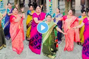 Woman dance on marathi song Lavni Soda Soda Raya Ha Naad Khula video goes viral