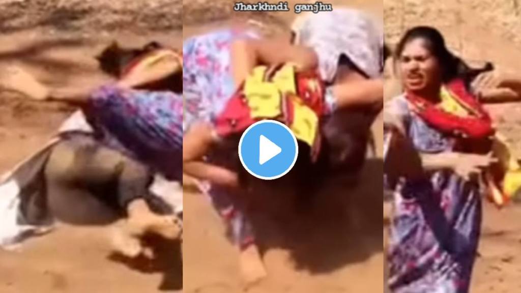 Shocking video of two girls fight for one boy friend video viral on social media