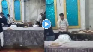 Man caught spitting on roti at wedding ceremony in UP's Shocking video goes viral on social Media