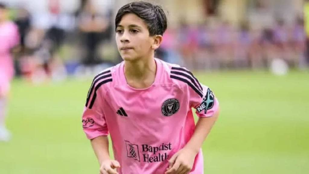 Lionel Messis Son Thiago Scores 11 Goals in match For inter miami U13 MLS Cup fixture