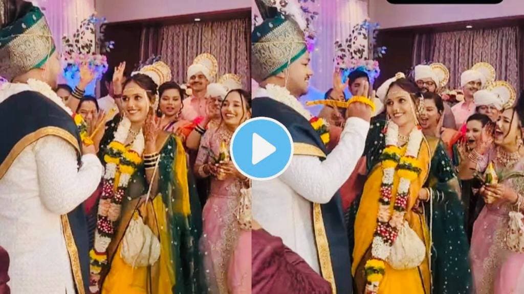 wedding bride dance video bride dance after groom put varmala video goes viral on social Media