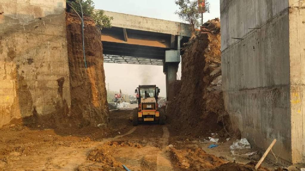 shilphata road update Nilaje railway bridge