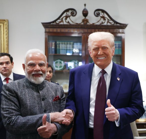 PM Narendra Modi Donald Trump Meet