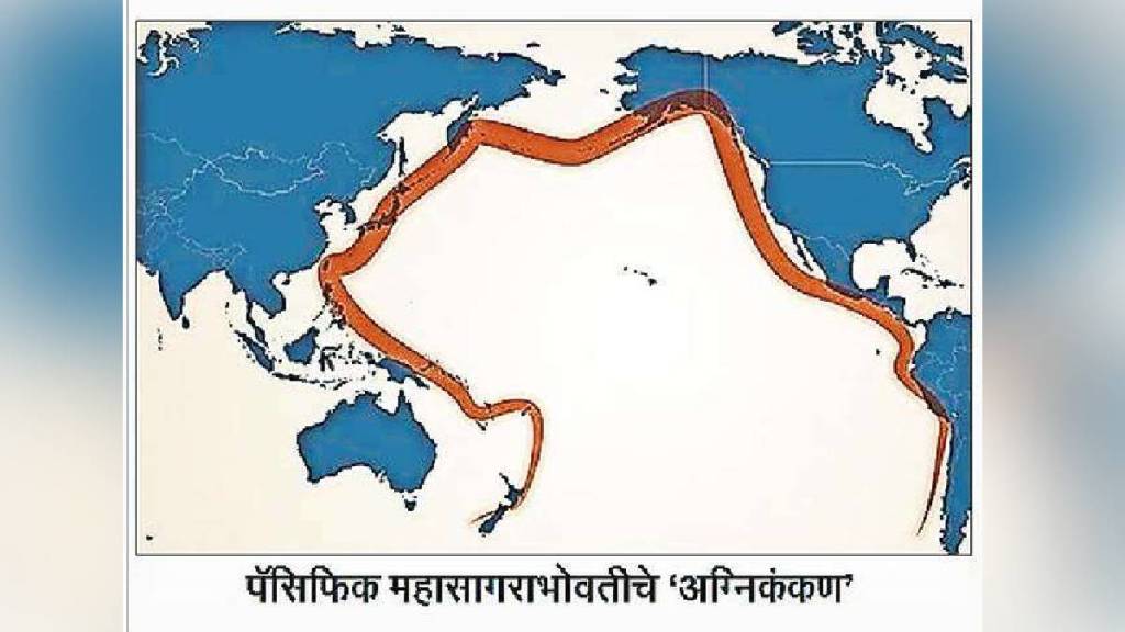 Loksatta kutuhal Earthquake prone areas Pacific Rim