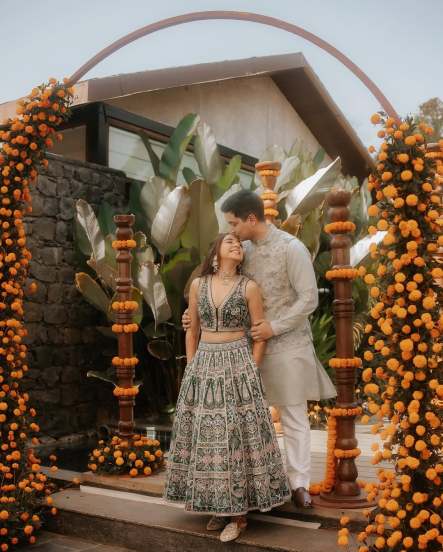 Prajakta Koli Haladi Ceremony