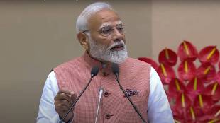 Prime Minister Narendra Modi discrimination language Marathi Sahitya Sammelan 2025 new delhi