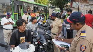 pune city police traffic violations collect fine