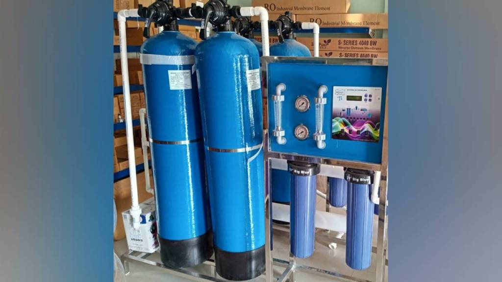 pune municipal corporation private RO projects water purification process