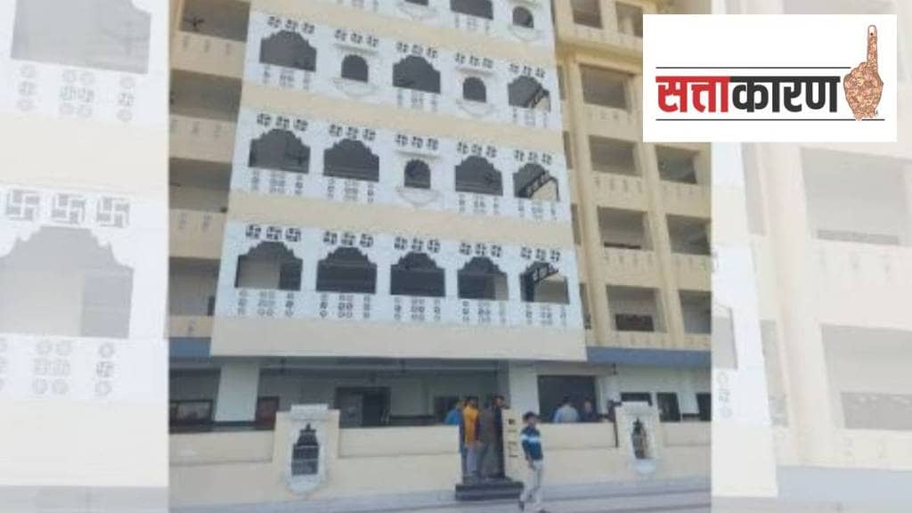 The three new towers of the RSS headquarters – named “Sadhana”, “Prerana”, and “Archana”