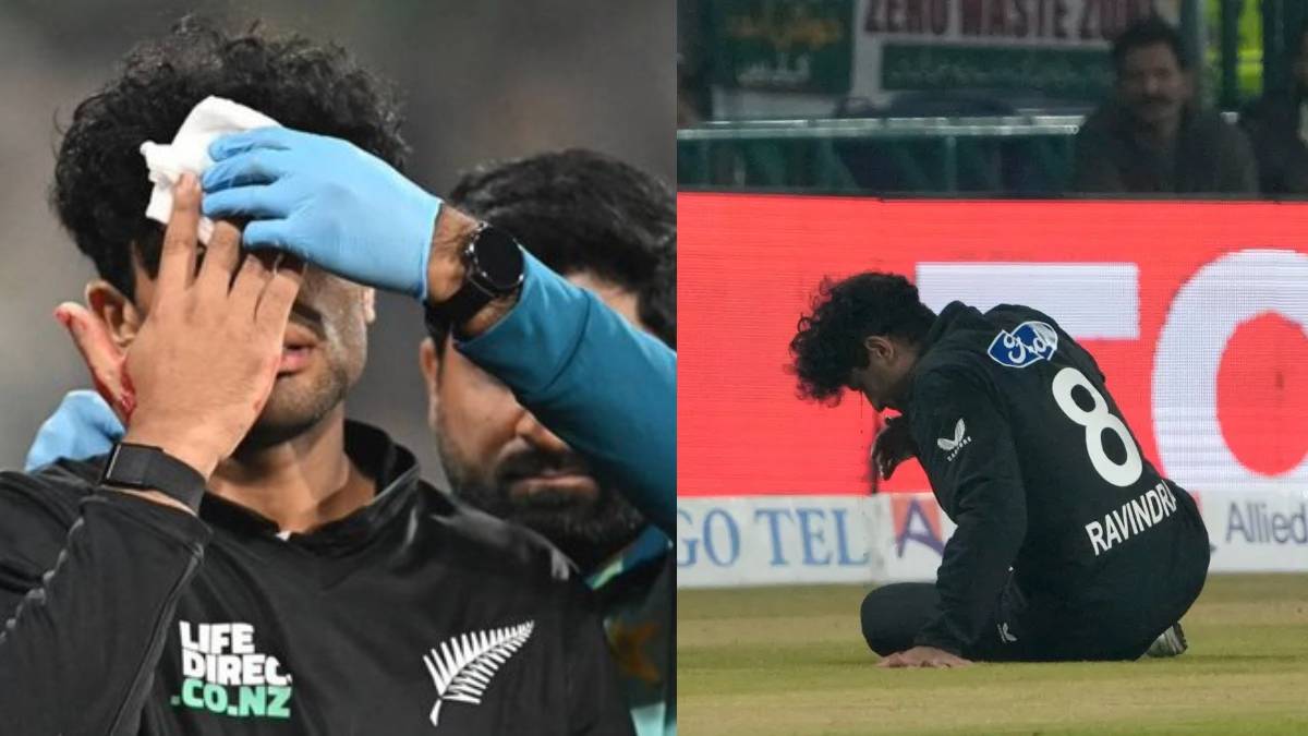 Rachin Ravindra Injury Update: रचिन रवींद्रच्या कपाळाला जखम, टाकेही पडले; न्यूझीलंडने दुखापतीबाबत दिले मोठे अपडेट