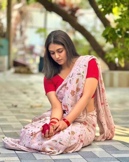 Rinku Rajguru Valentine's Day 2025 Look