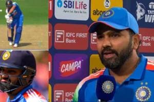 Rohit sharma statement on india win and his wicket