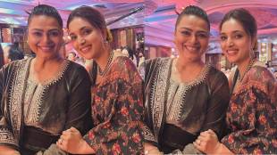 Marathi actress Rupali Bhosale met Shilpa Shirodkar