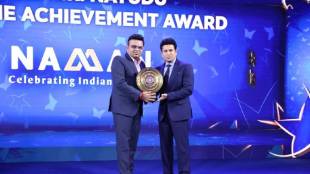 Sachin Tendulkar CK Naydu Lifetime Achievement Award by BCCI in Naman Awards 2023 24