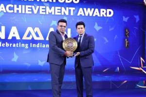 Sachin Tendulkar CK Naydu Lifetime Achievement Award by BCCI in Naman Awards 2023 24