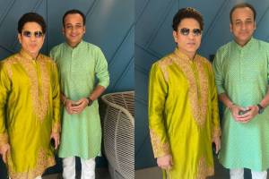 Marathi actor Sankarshan Karhade meet Sachin Tendulkar