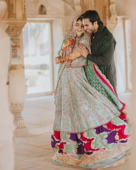 Sanam Teri Kasam Saru Wedding Photos, Actress Mawra Hocane Wedding Pics