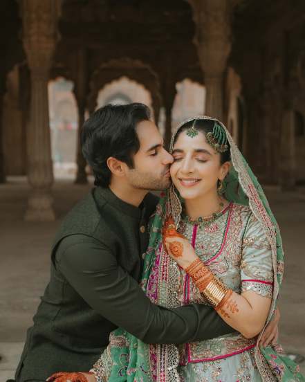 Sanam Teri Kasam Saru Wedding Photos, Actress Mawra Hocane Wedding Pics