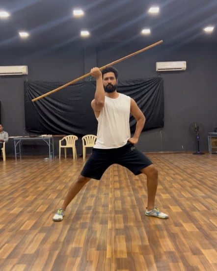 vicky kaushal chhaava training, vicky kaushal chhatrapati sambhaji maharaj