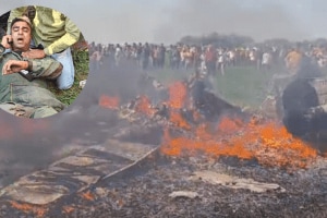 IAF Mirage 2000 fighter aircraft crashes in Shivpuri, Madhya Pradesh.