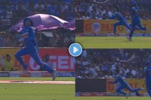 Shubman Gill Stunning Diving Catch to dismiss Harry Brook on Harshit Rana bowling IND vs ENG