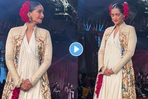 Bollywood actress Sonam Kapoor breaks down in tears while walking the ramp video viral