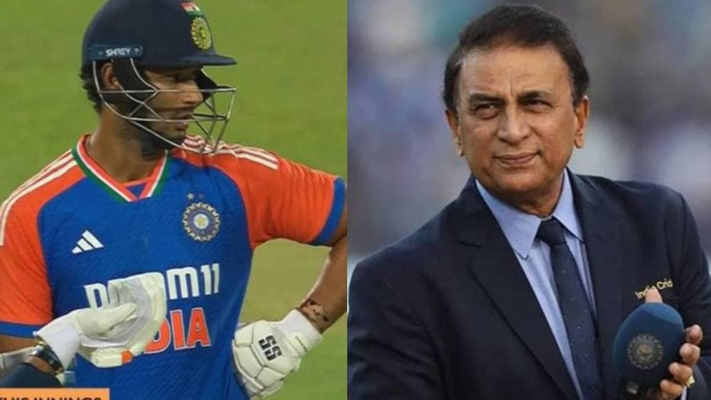 Sunil Gavaskar Statement on Concussion Substitute Shivam Dube Harshit Rana