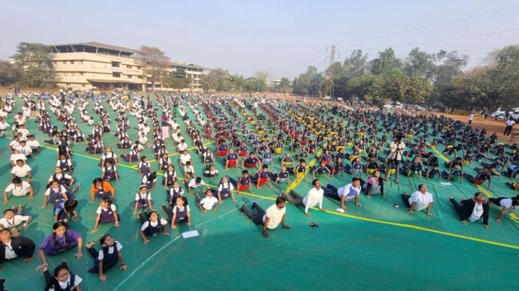 Lakhs of students perform Surya Namaskar Activities on occasion of Rath Saptami