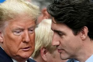 Image of Donald Trump And Justin Trudeau