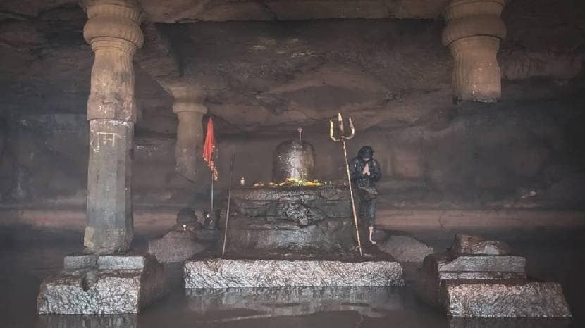 The Kedareshwar Cave Temple Harishchandragad Fort