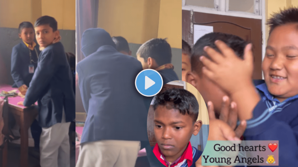 VIRAL VIDEO Nepal School Students Raise Funds For Classmate Netizens Say Cant Control Tears