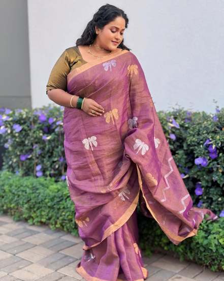 Vanita Kharat Latest Saree Look