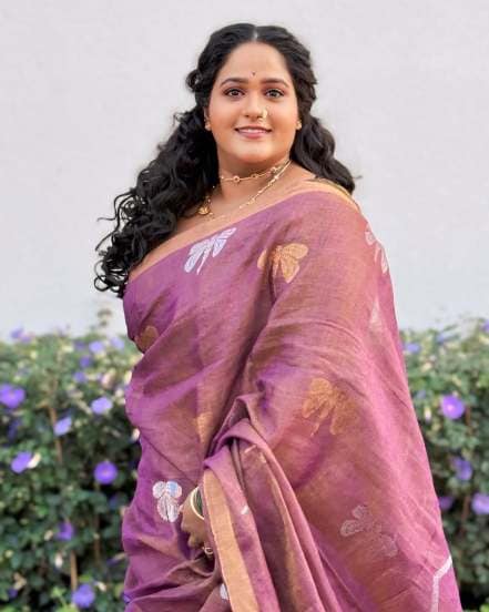 Vanita Kharat Latest Saree Look