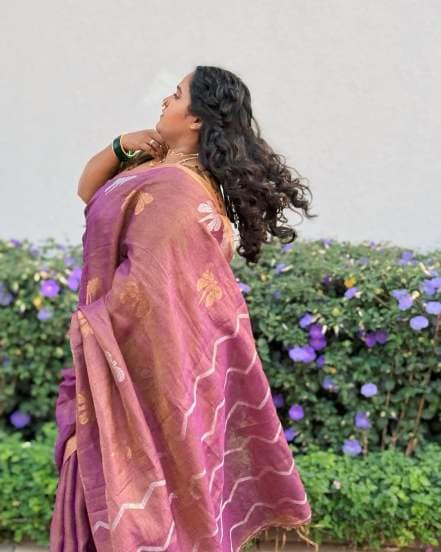 Vanita Kharat Latest Saree Look