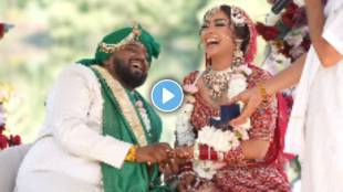 Video Shows Bride groom Beautiful moment