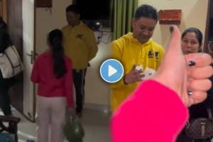 Video shows on rose day husband Plan Surprise for wife