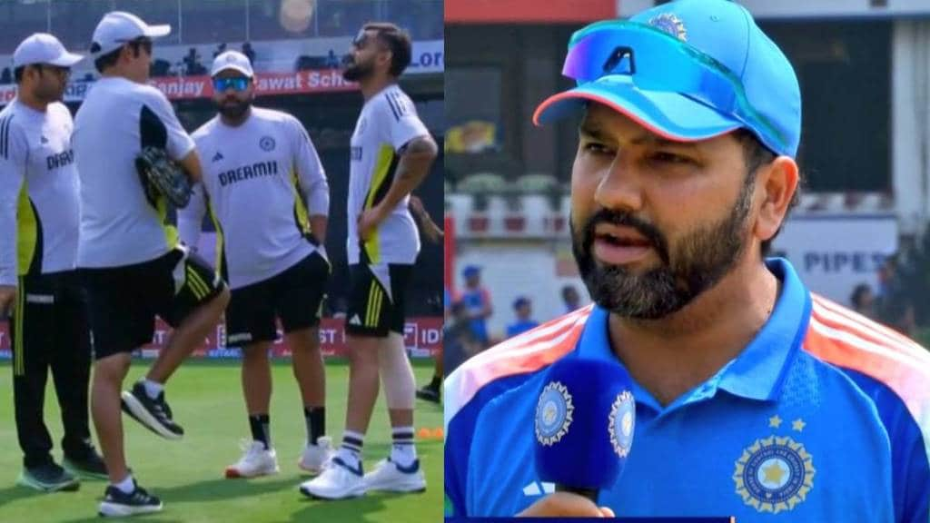 Rohit Sharma Gives Update on Virat Kohli Knee Injury on Toss of IND vs ENG 1st ODI