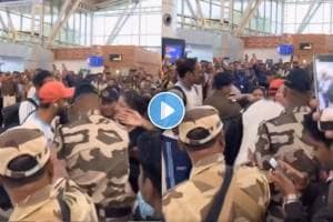 Virat Kohli Hugged by Female Fan on Airport Video Viral as Team India