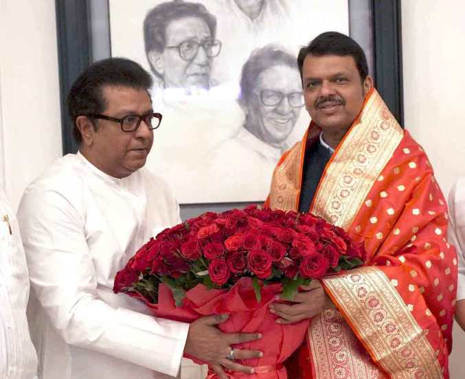 Devendra Fadnavis Raj Thackeray Meet