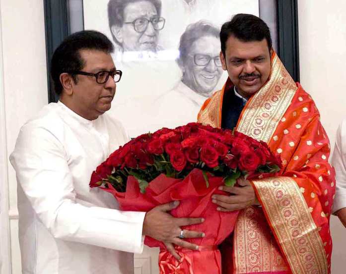 Devendra Fadnavis Raj Thackeray Meet