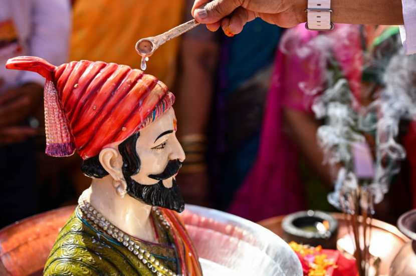 काल राज्यभरात शिवजयंतीचा मोठा उत्साह पाहायला मिळाला. (Express Photo: Sankhadeep Banerjee)