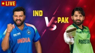 Ind vs Pak LIVE Scorecard and Updates in Marathi