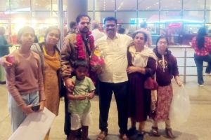 Vasmat engineer Yogesh Panchal returns home safely from Iran